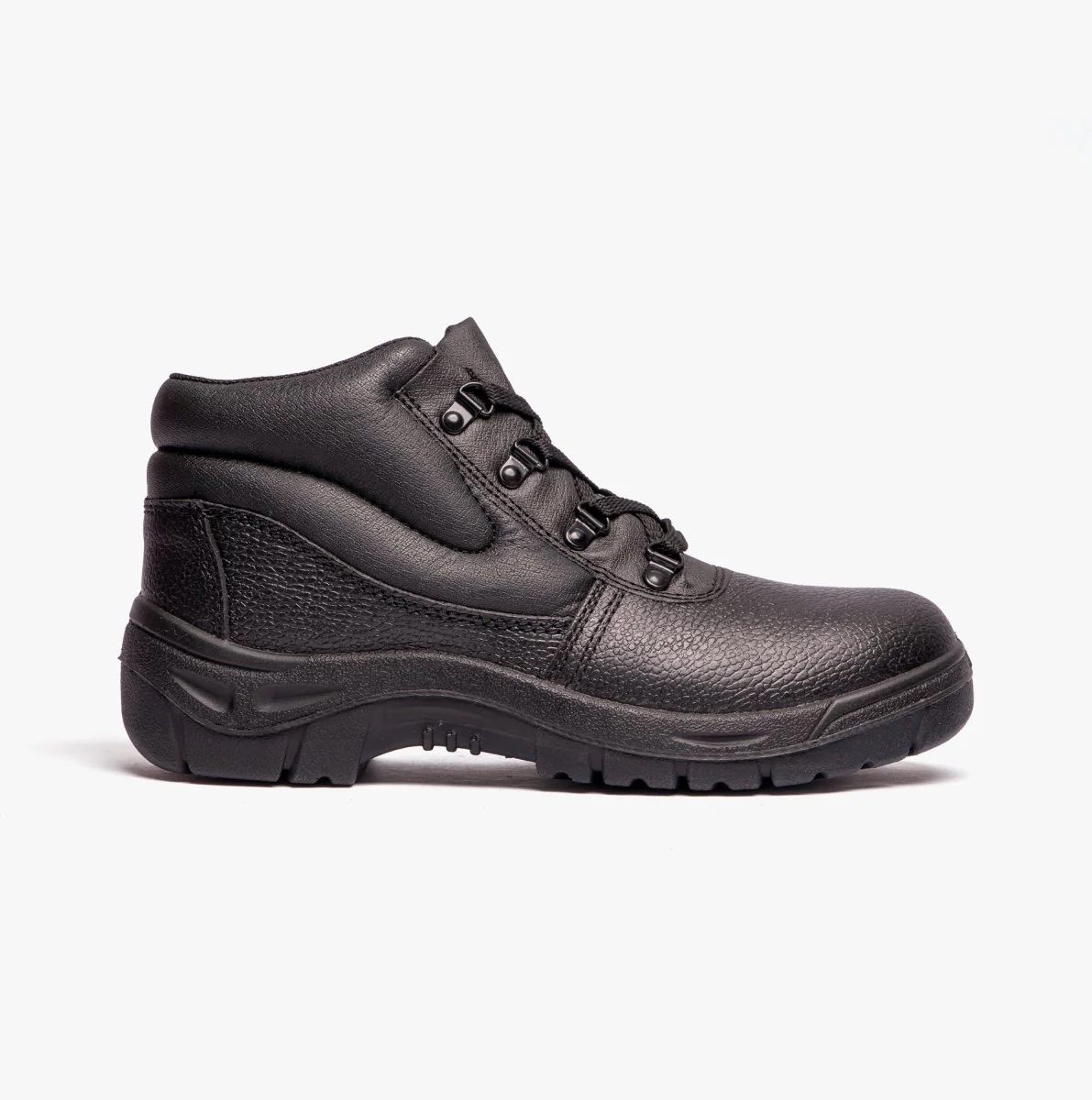 Grafters M5501A Unisex Leather Safety Boots Black - Image 7