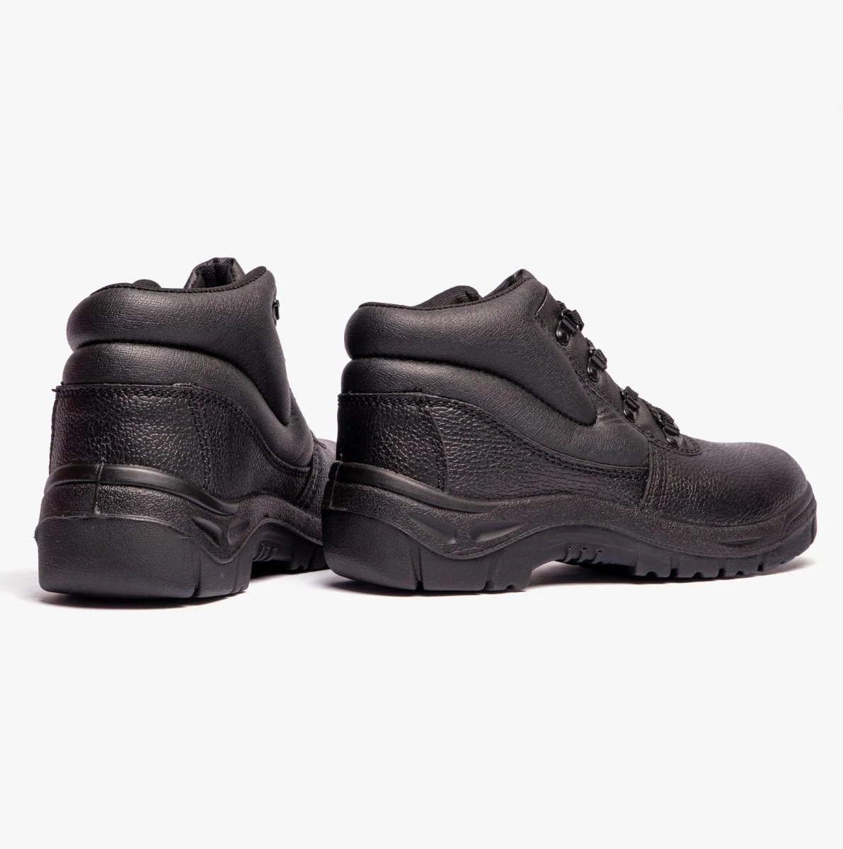 Grafters M5501A Unisex Leather Safety Boots Black - Image 8