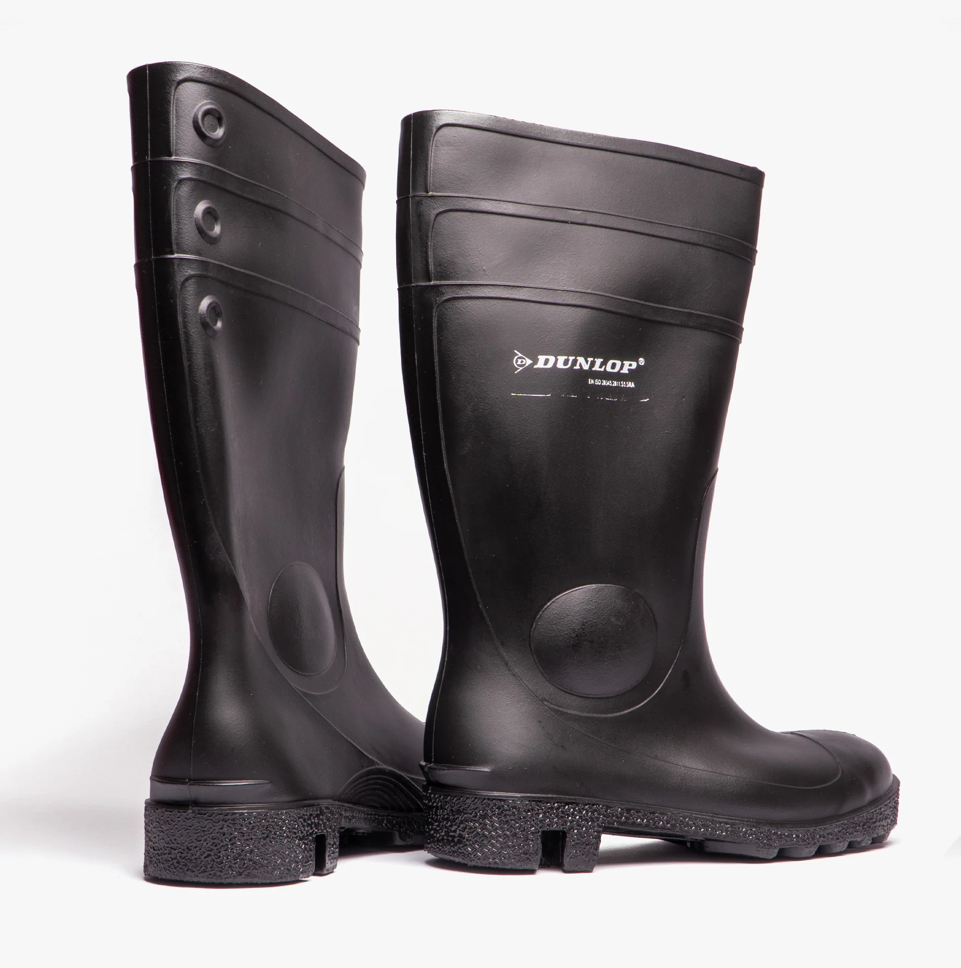 Dunlop PROTOMASTOR Unisex Safety Wellington Boots Black - Image 3